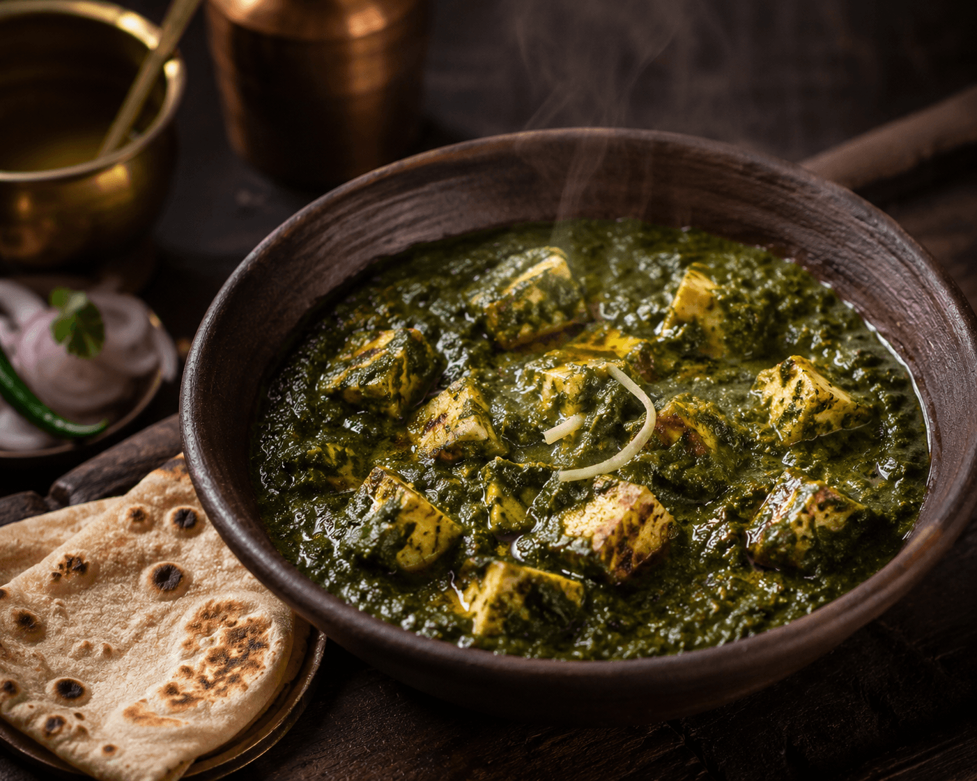 Hara Bhara Paneer — Saag Paneer